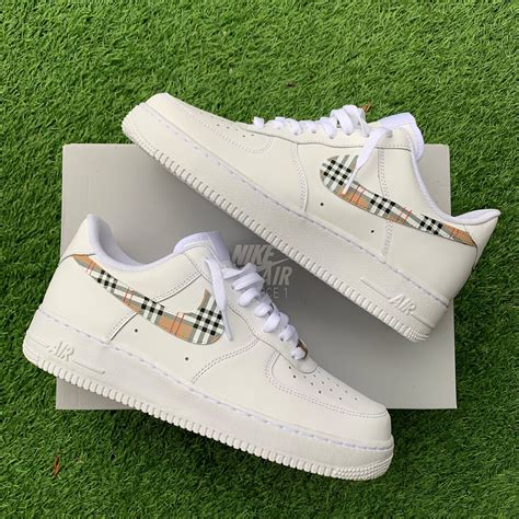 nike burberry air force|drippy air force 1 shoes.